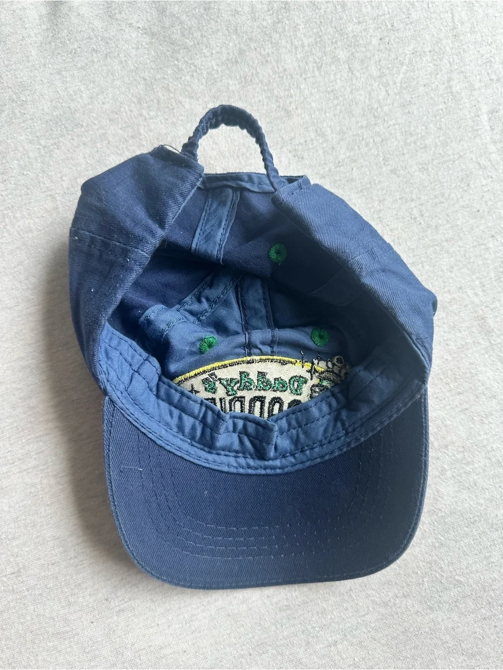 Daddy's Caddie Navy Baseball Cap